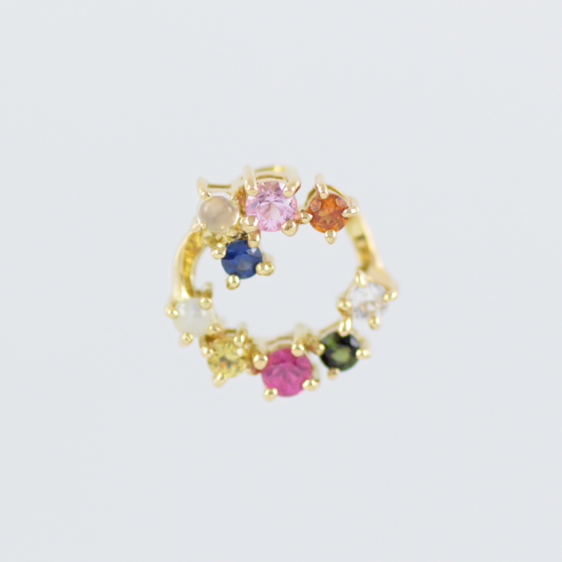 ナワラタナ 18K SUN ペンダントヘッド ゴールド ｜ お守り