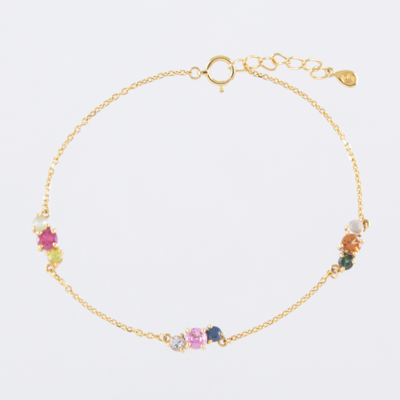 ナワラタナ 18K Bond ブレスレット イエローゴールド 6481 | 絆 ナワラタナ 18K Bond ブレスレット イエローゴールド 6481 | 絆