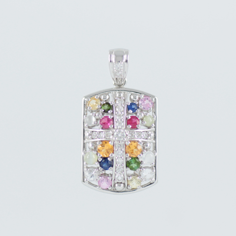 18K nawaratana×Galaxy ペンダントヘッド ホワイトゴールド 18K nawaratana×Galaxy ペンダントヘッド ホワイトゴールド