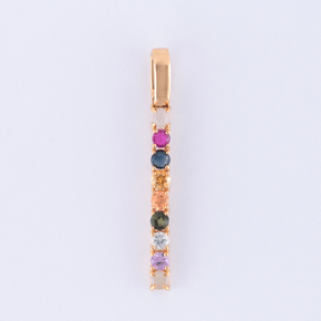 ナワラタナ 18K Straight ペンダントヘッド イエローゴールド ナワラタナ 18K Straight ペンダントヘッド イエローゴールド